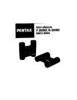 Предварительный просмотр 1 страницы Pentax DCF 7x20 User Manual