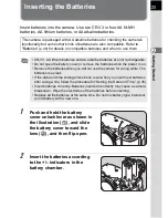 Предварительный просмотр 27 страницы Pentax DL - 6.1MP Digital SLR Camera Operating Manual