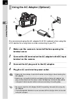 Предварительный просмотр 30 страницы Pentax DL - 6.1MP Digital SLR Camera Operating Manual