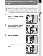 Предварительный просмотр 31 страницы Pentax DL - 6.1MP Digital SLR Camera Operating Manual