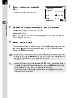 Предварительный просмотр 38 страницы Pentax DL - 6.1MP Digital SLR Camera Operating Manual