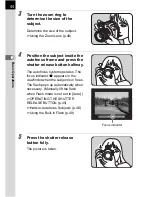 Предварительный просмотр 46 страницы Pentax DL - 6.1MP Digital SLR Camera Operating Manual