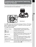 Предварительный просмотр 49 страницы Pentax DL - 6.1MP Digital SLR Camera Operating Manual