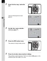 Предварительный просмотр 56 страницы Pentax DL - 6.1MP Digital SLR Camera Operating Manual