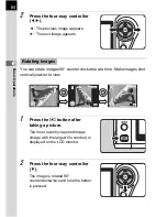 Предварительный просмотр 66 страницы Pentax DL - 6.1MP Digital SLR Camera Operating Manual