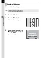 Предварительный просмотр 76 страницы Pentax DL - 6.1MP Digital SLR Camera Operating Manual