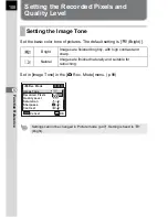 Предварительный просмотр 110 страницы Pentax DL - 6.1MP Digital SLR Camera Operating Manual