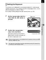 Предварительный просмотр 143 страницы Pentax DL - 6.1MP Digital SLR Camera Operating Manual