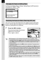 Предварительный просмотр 144 страницы Pentax DL - 6.1MP Digital SLR Camera Operating Manual