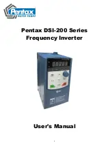 Pentax DSI-200 Series User Manual preview