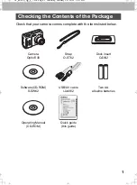 Preview for 1 page of Pentax E30 - Optio Digital Camera Quick Start Manual