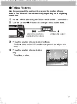 Preview for 7 page of Pentax E30 - Optio Digital Camera Quick Start Manual