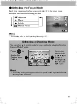 Preview for 9 page of Pentax E30 - Optio Digital Camera Quick Start Manual