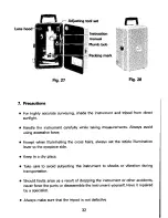 Предварительный просмотр 38 страницы Pentax FX-1DC Instruction Manual