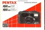 Pentax IQZoom 115 Operating Manual preview