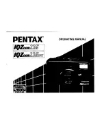 Pentax IQZoom 115 User Manual preview