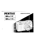 Preview for 1 page of Pentax IQZoom 115G Date Operating Manual