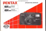 Pentax IQZoom 140 Operating Manual preview