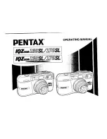 Preview for 1 page of Pentax IQZoom 150SL / IQZoom 170SL Operating Manual