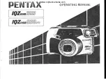 Pentax IQZoom 200 Operating Manual preview