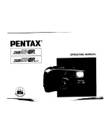 Предварительный просмотр 1 страницы Pentax IQZoom 90WR Operation Manual