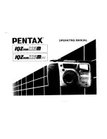 Pentax IQzoom - IQezy 38-70mm Zoom Operating Manual preview