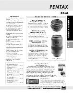 Предварительный просмотр 2 страницы Pentax *ist Date Brochure & Specs