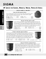 Предварительный просмотр 23 страницы Pentax *ist Date Brochure & Specs