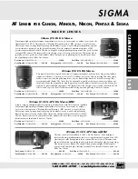 Предварительный просмотр 24 страницы Pentax *ist Date Brochure & Specs