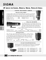 Предварительный просмотр 25 страницы Pentax *ist Date Brochure & Specs