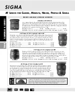 Предварительный просмотр 27 страницы Pentax *ist Date Brochure & Specs