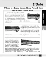 Предварительный просмотр 32 страницы Pentax *ist Date Brochure & Specs