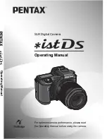 Preview for 1 page of Pentax *ist IST DS Operating Manual