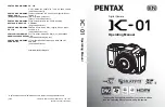 Pentax K-01 Operating Manual preview