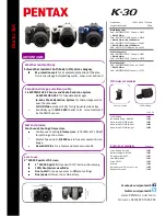 Pentax K-30 Specifications preview