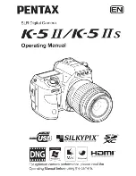 Pentax K-5 II S Operating Manual preview