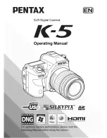 Preview for 1 page of Pentax K-5 Operating Manual