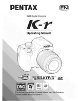 Preview for 1 page of Pentax K-r Operating Manual