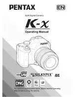 Предварительный просмотр 1 страницы Pentax K-X Operating Manual