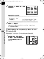 Предварительный просмотр 218 страницы Pentax K-X (Spanish) Manual De Instrucciones