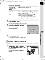 Предварительный просмотр 229 страницы Pentax K-X (Spanish) Manual De Instrucciones