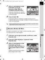 Предварительный просмотр 245 страницы Pentax K-X (Spanish) Manual De Instrucciones