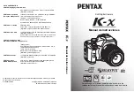 Предварительный просмотр 343 страницы Pentax K-X (Spanish) Manual De Instrucciones