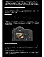 Preview for 6 page of Pentax K10D - Digital Camera SLR Brochure & Specs