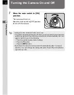 Preview for 34 page of Pentax K110D - Digital Camera SLR Operating Manual