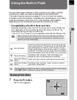 Preview for 53 page of Pentax K110D - Digital Camera SLR Operating Manual