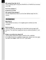 Preview for 190 page of Pentax K110D - Digital Camera SLR Operating Manual