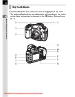 Preview for 22 page of Pentax K20D - Digital Camera SLR Operating Manual