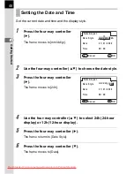 Preview for 50 page of Pentax K20D - Digital Camera SLR Operating Manual