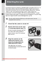 Preview for 52 page of Pentax K20D - Digital Camera SLR Operating Manual